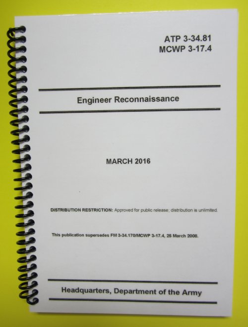 ATP 3-34.81 Engineer Reconnaissance - BIG size - 2016